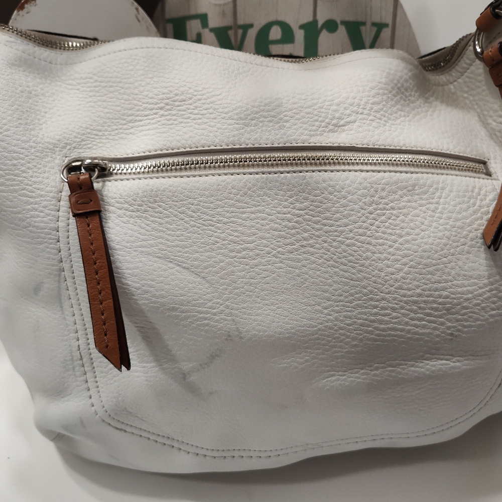 Vintage GUC Coach Soho Hobo Dinky Slouch Pebbled Leather Hobo Satchel Bag, 🤍 - Picture 14 of 16